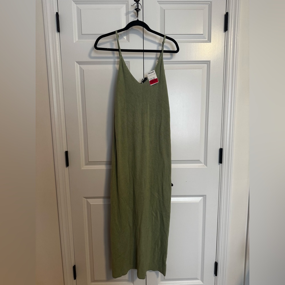 Elegant Green Slip Dress